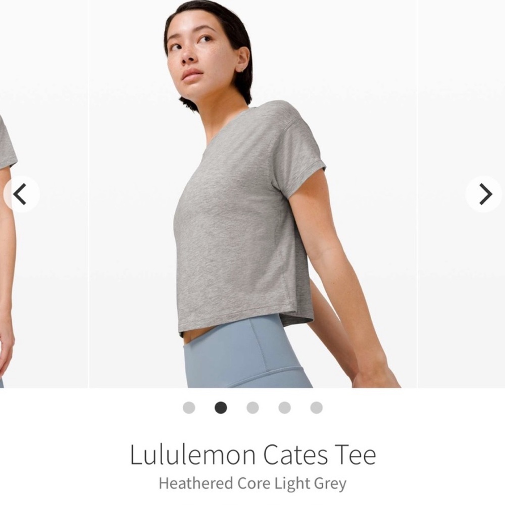 Lululemon Cates Tee Size 4